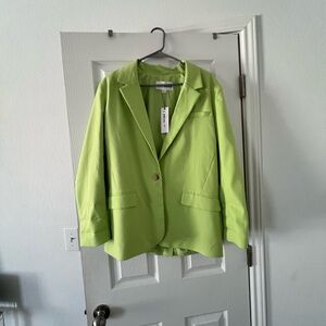 Steve Madden Bright Green Blazer
